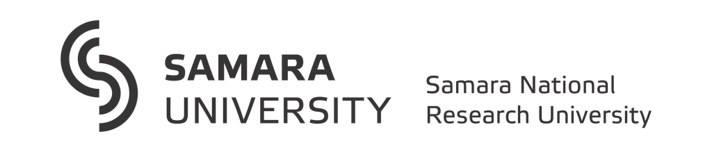 An official English-language logo of the Samara National Research University (Samara, Russia).